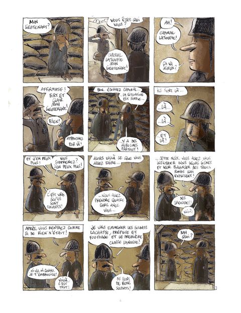 Aperçu de l'album Les Poilus tome 1 - Les Poilus Frisent le Burn-Out