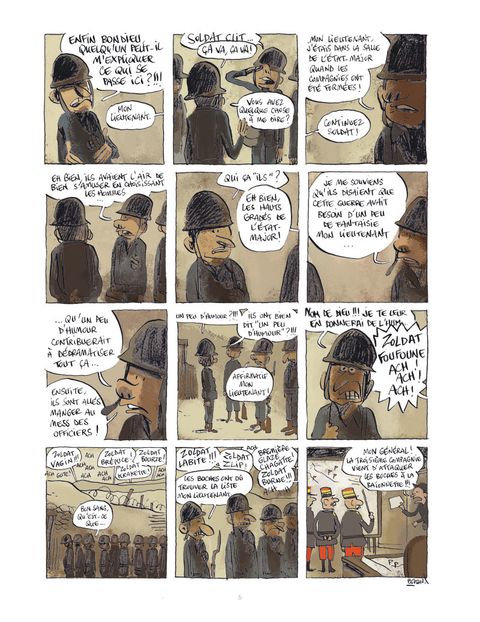 Aperçu de l'album Les Poilus tome 1 - Les Poilus Frisent le Burn-Out