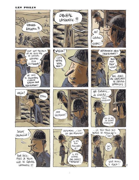 Aperçu de l'album Les Poilus tome 1 - Les Poilus Frisent le Burn-Out