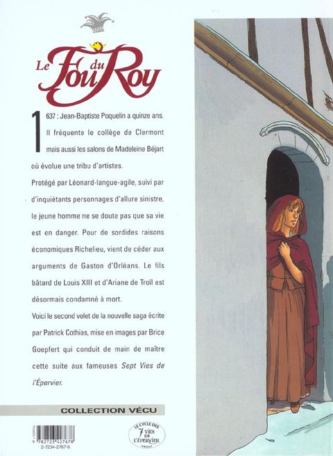 Aperçu de l'album Le Fou du Roy tome 2 - L'Ecole des Bouffons