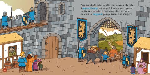 Aperçu de l'album Mes P'tits Docs - Les chevaliers