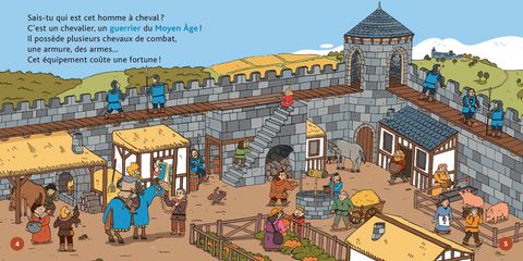 Aperçu de l'album Mes P'tits Docs - Les chevaliers