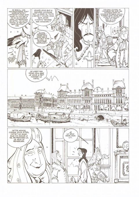 Aperçu de l'album Belladone (Collection 2B) tome 1 - Marie - Version Noir et Blanc