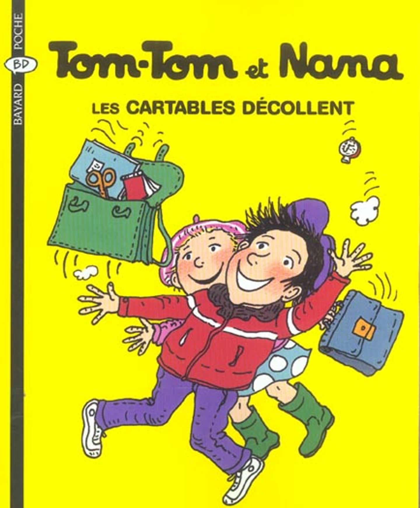 TomTom et Nana tome 4 Les Cartables Décollent Bubble BD, Comics et