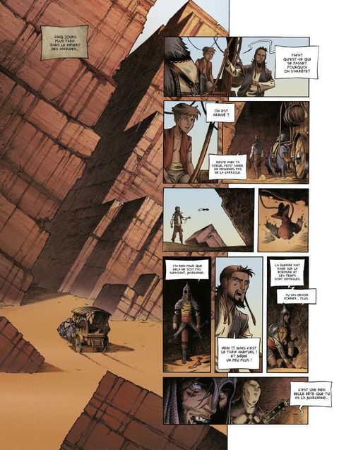 Aperçu de l'album Trois Peuples tome 1 - L'Héritage du Feu