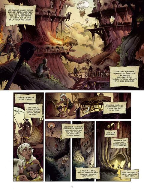 Aperçu de l'album Trois Peuples tome 1 - L'Héritage du Feu