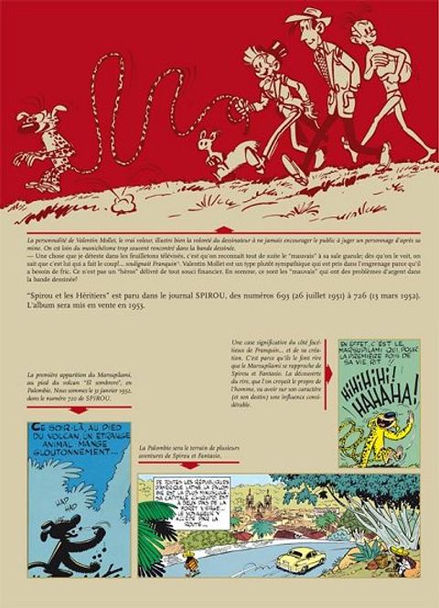 Aperçu de l'album Spirou et Fantasio (Int. Chronologique) tome 2 - De Champignac au Marsupilami (1950-1952)