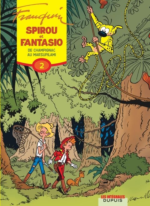 Couverture de l'album De Champignac au Marsupilami (1950-1952)