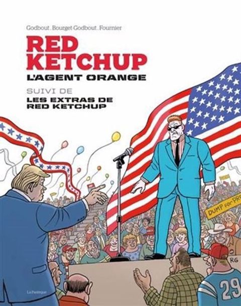 Couverture de l'album Red Ketchup - L'agent orange suivi de Les extras de Red Ketchup
