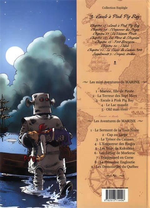 Aperçu de l'album Marine (Les mini-aventures de) (Corteggiani / Tranchand) tome 3 - Escale à Pink Pig Bay