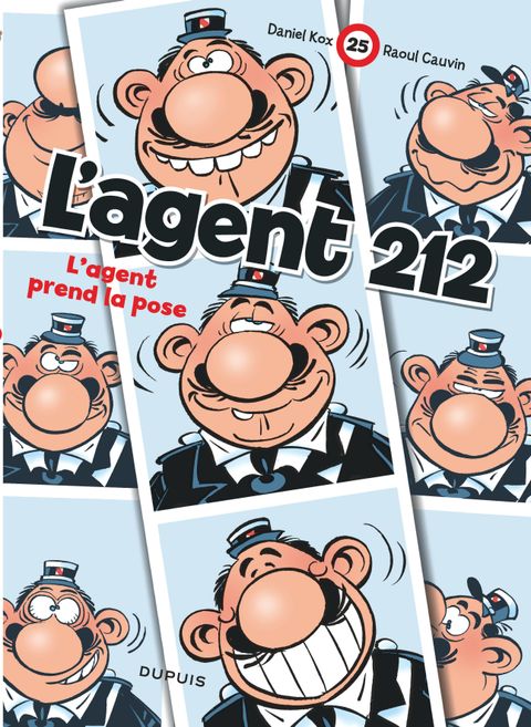 Couverture de l'album L'agent prend la pose