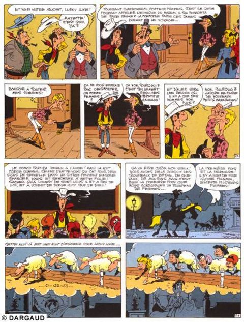 Aperçu de l'album Lucky Luke (Dargaud) tome 24 - La Fiancée de Lucky Luke