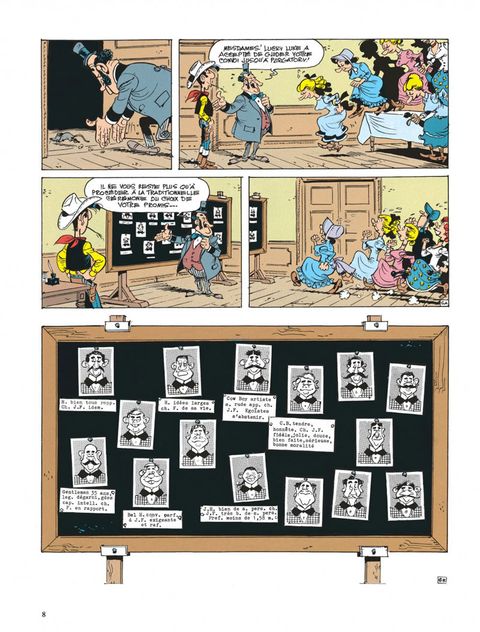 Aperçu de l'album Lucky Luke (Dargaud) tome 24 - La Fiancée de Lucky Luke
