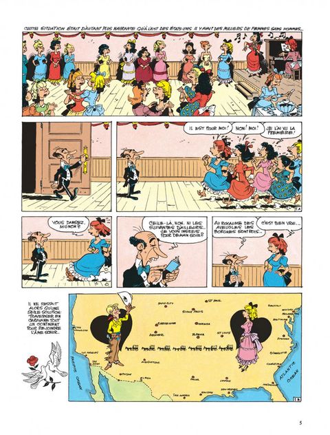 Aperçu de l'album Lucky Luke (Dargaud) tome 24 - La Fiancée de Lucky Luke