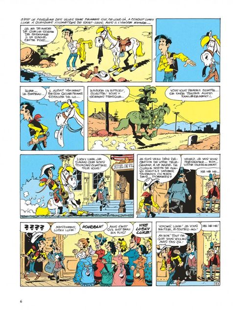 Aperçu de l'album Lucky Luke (Dargaud) tome 24 - La Fiancée de Lucky Luke