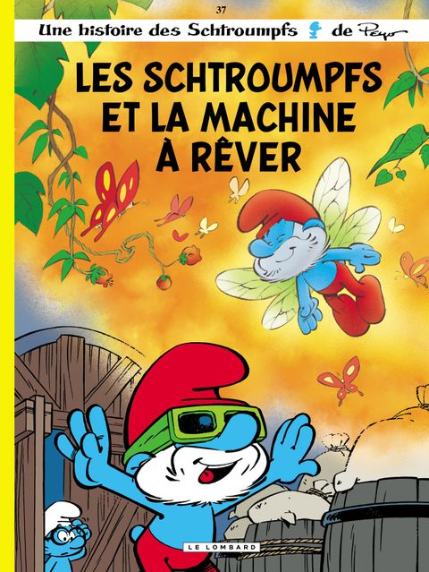 Couverture de l'album Les Schtroumpfs et la machine à rêver
