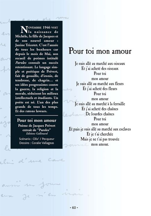 Aperçu de l'album Jacques Prévert en Bd