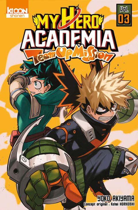 Couverture de l'album My Hero Academia - Team-Up Mission