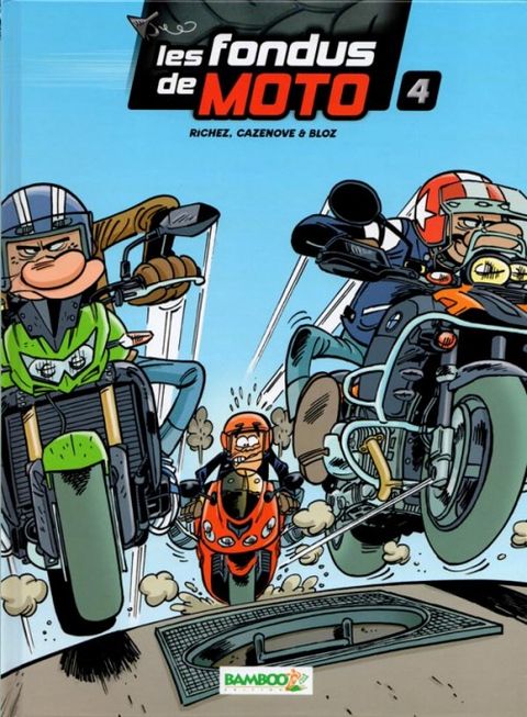 Couverture de l'album Les fondus de moto