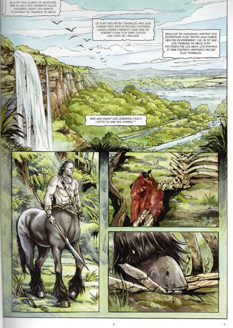 Aperçu de l'album Les Taureaux de Minos