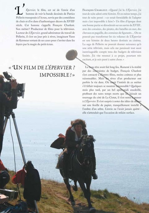 Aperçu de l'album L'Epervier (Hors Série) tome 1 - Secrets de Tournage Tome 1
