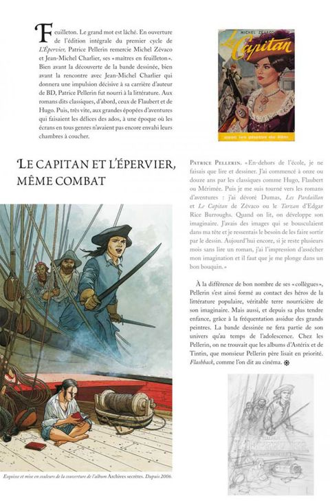 Aperçu de l'album L'Epervier (Hors Série) tome 1 - Secrets de Tournage Tome 1