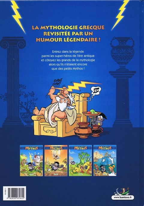 Aperçu de l'album Les Petits Mythos tome 4 - Poséidon d'Avril