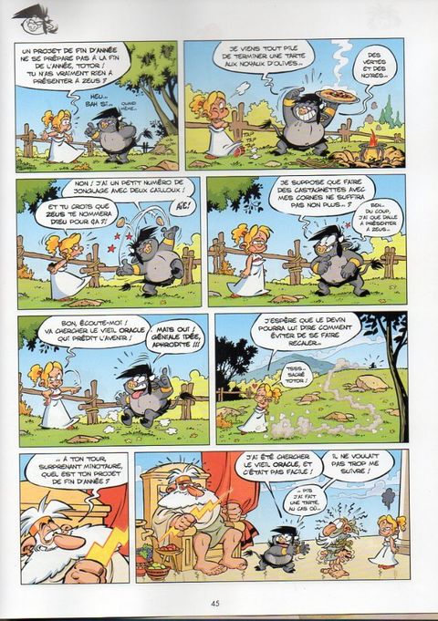 Aperçu de l'album Les Petits Mythos tome 4 - Poséidon d'Avril
