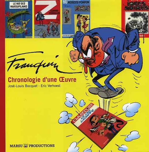 Couverture de l'album Franquin, chronologie d'une œuvre