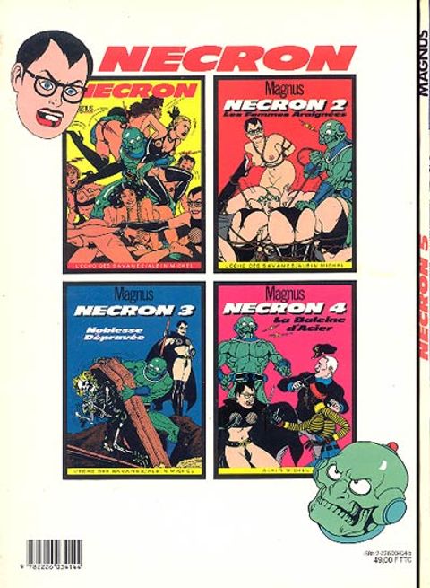 Aperçu de l'album Nécron (Albin Michel) tome 5 - Le roi des cannibales