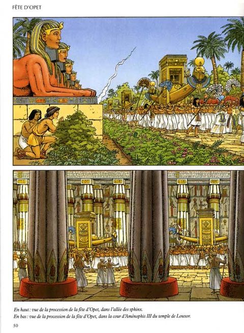 Aperçu de l'album Les Voyages d'Orion tome 2 - L'Egypte (1)