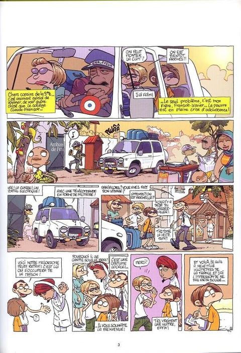 Aperçu de l'album Zap Collège tome 3 - Kalibar Blues