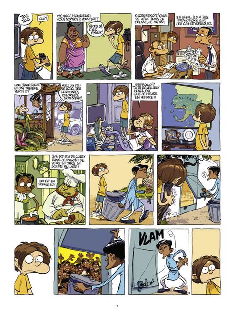 Aperçu de l'album Zap Collège tome 3 - Kalibar Blues