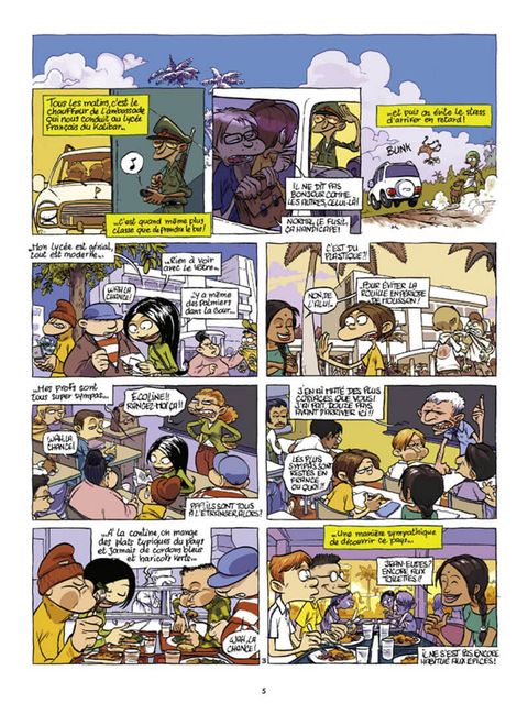 Aperçu de l'album Zap Collège tome 3 - Kalibar Blues