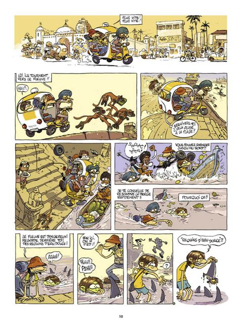 Aperçu de l'album Zap Collège tome 3 - Kalibar Blues