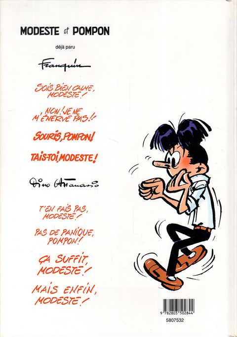 Aperçu de l'album Modeste et Pompon (Himalaya) tome 8 - Mais enfin, Modeste ! (R8)