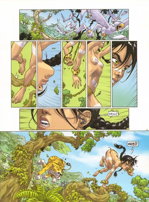 Aperçu de l'album Sillage tome 10 - Retour de Flammes