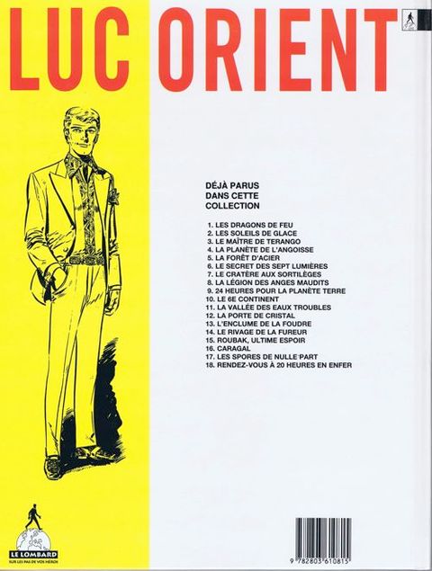 Aperçu de l'album Luc Orient tome 18 - Rendez-vous à 20 heures en enfer