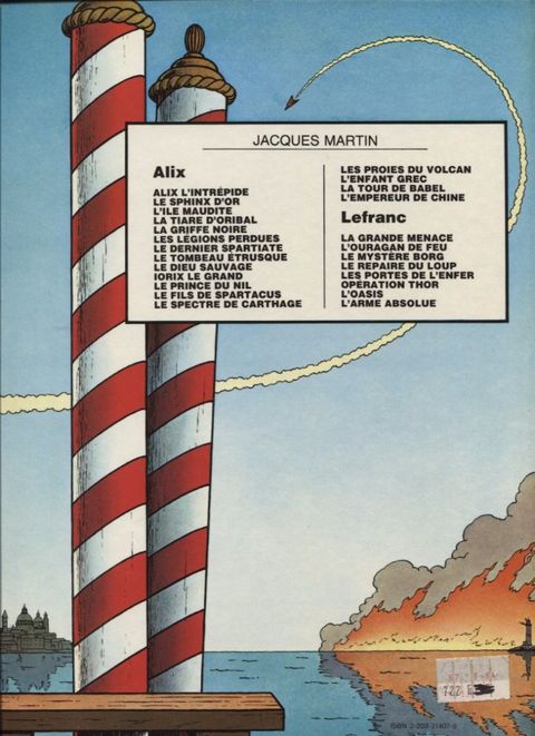 Aperçu de l'album Lefranc tome 7 - L'Oasis