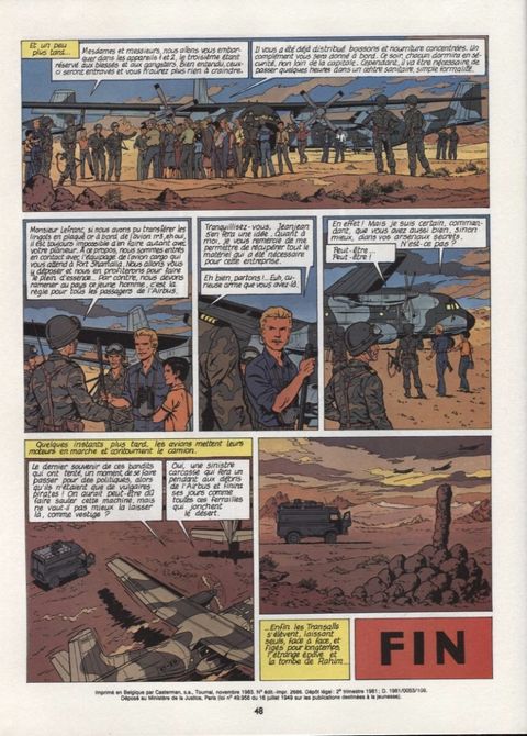 Aperçu de l'album Lefranc tome 7 - L'Oasis