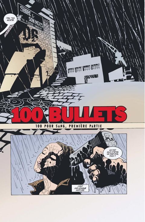 Aperçu de l'album 100 Bullets tome 1 - Première Salve