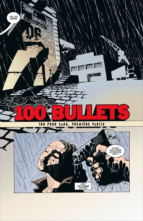 Aperçu de l'album 100 Bullets tome 1 - Première Salve