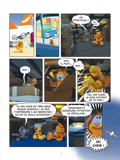 Aperçu de l'album Garfield & Cie tome 15 - Les Tribulations d'un Chat en Chine