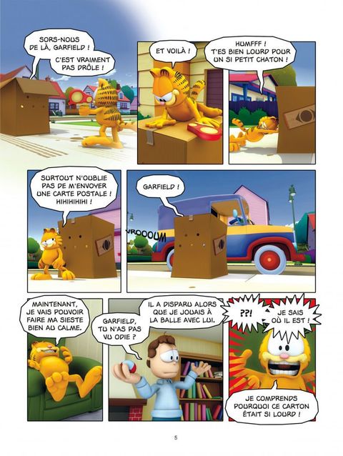 Aperçu de l'album Garfield & Cie tome 15 - Les Tribulations d'un Chat en Chine