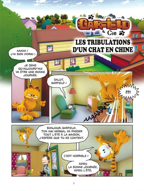 Aperçu de l'album Garfield & Cie tome 15 - Les Tribulations d'un Chat en Chine