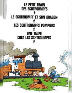Couverture de l'album L'étrange réveil du Schtroumpf paresseux et quatre autres aventures