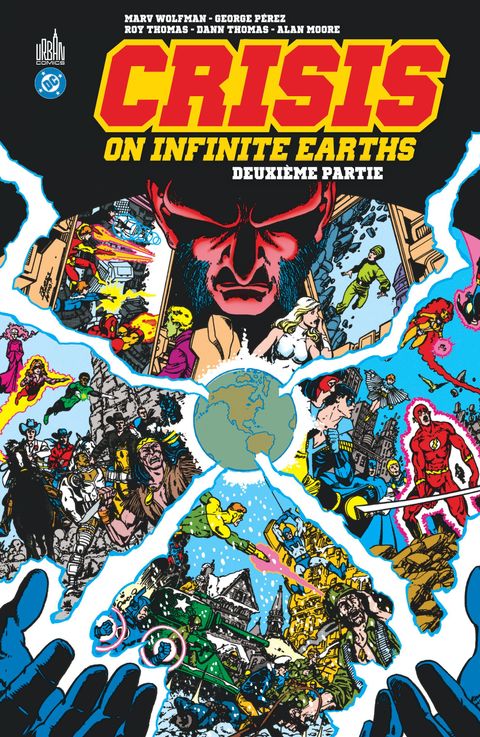 Couverture de l'album Crisis on Infinite Earths (1985)