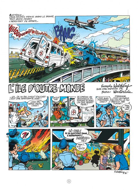 Aperçu de l'album Natacha tome 10 - L'île d'outre-monde