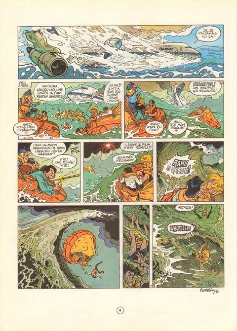 Aperçu de l'album Natacha tome 10 - L'île d'outre-monde