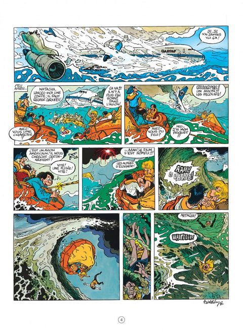 Aperçu de l'album Natacha tome 10 - L'île d'outre-monde